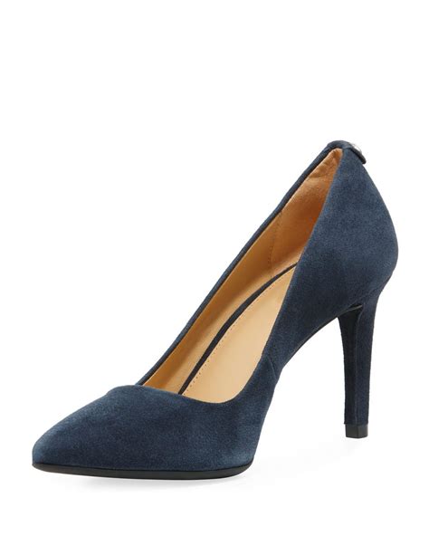 dorothy pump suede blue michael kors|MICHAEL Michael Kors Women's Dorothy Flex .